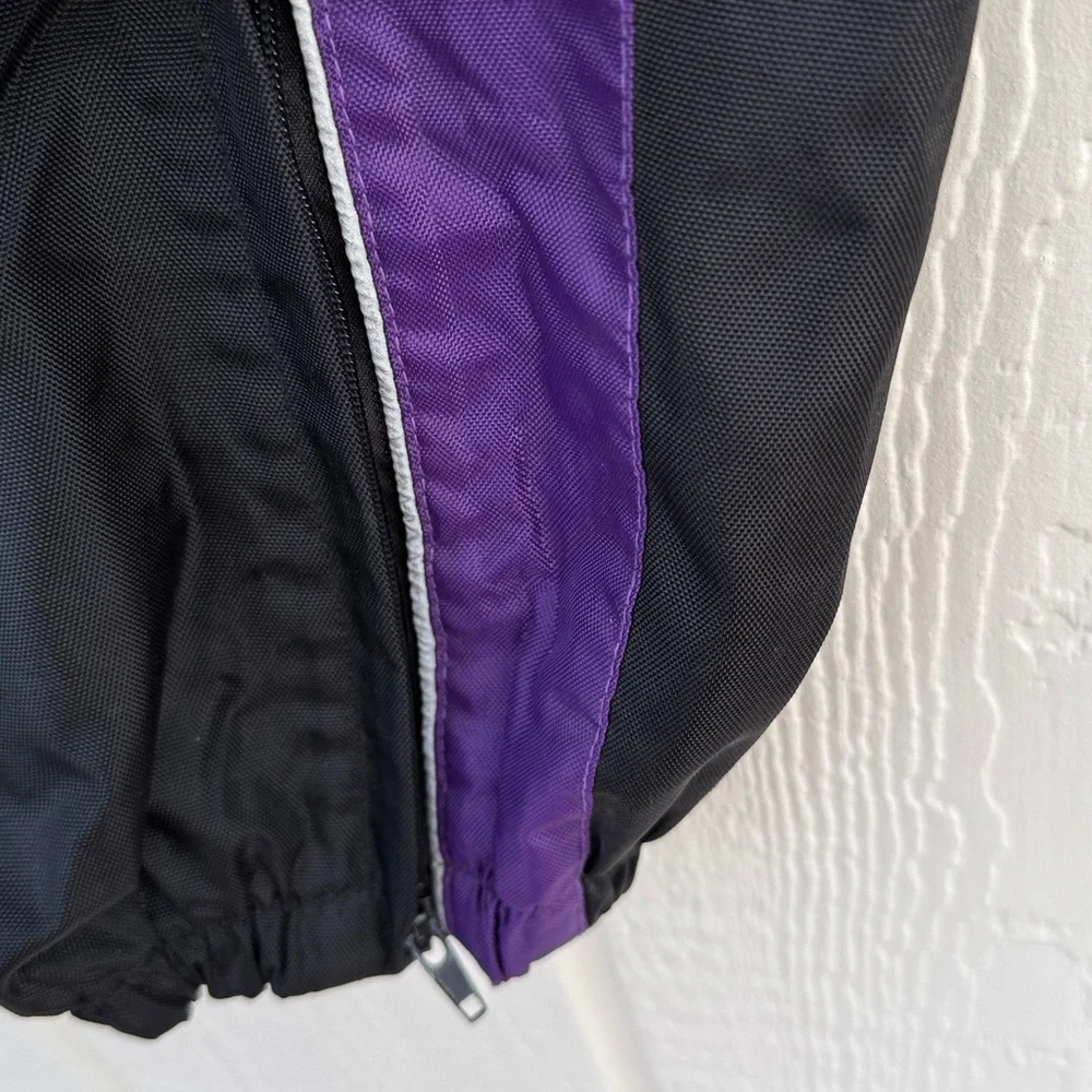 Xelement Mens Sz XL Advanced Motorcycle Gear Heat Protection Pants Black Purple